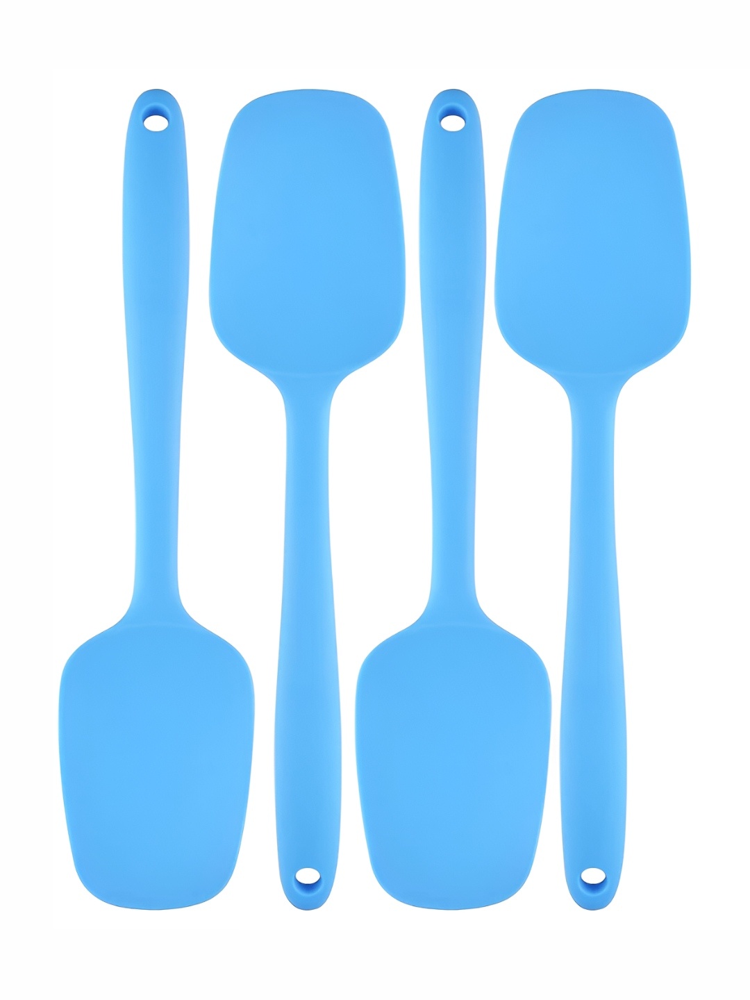 

P-Plus International 4 Pieces Blue Silicone Cooking Spatulas