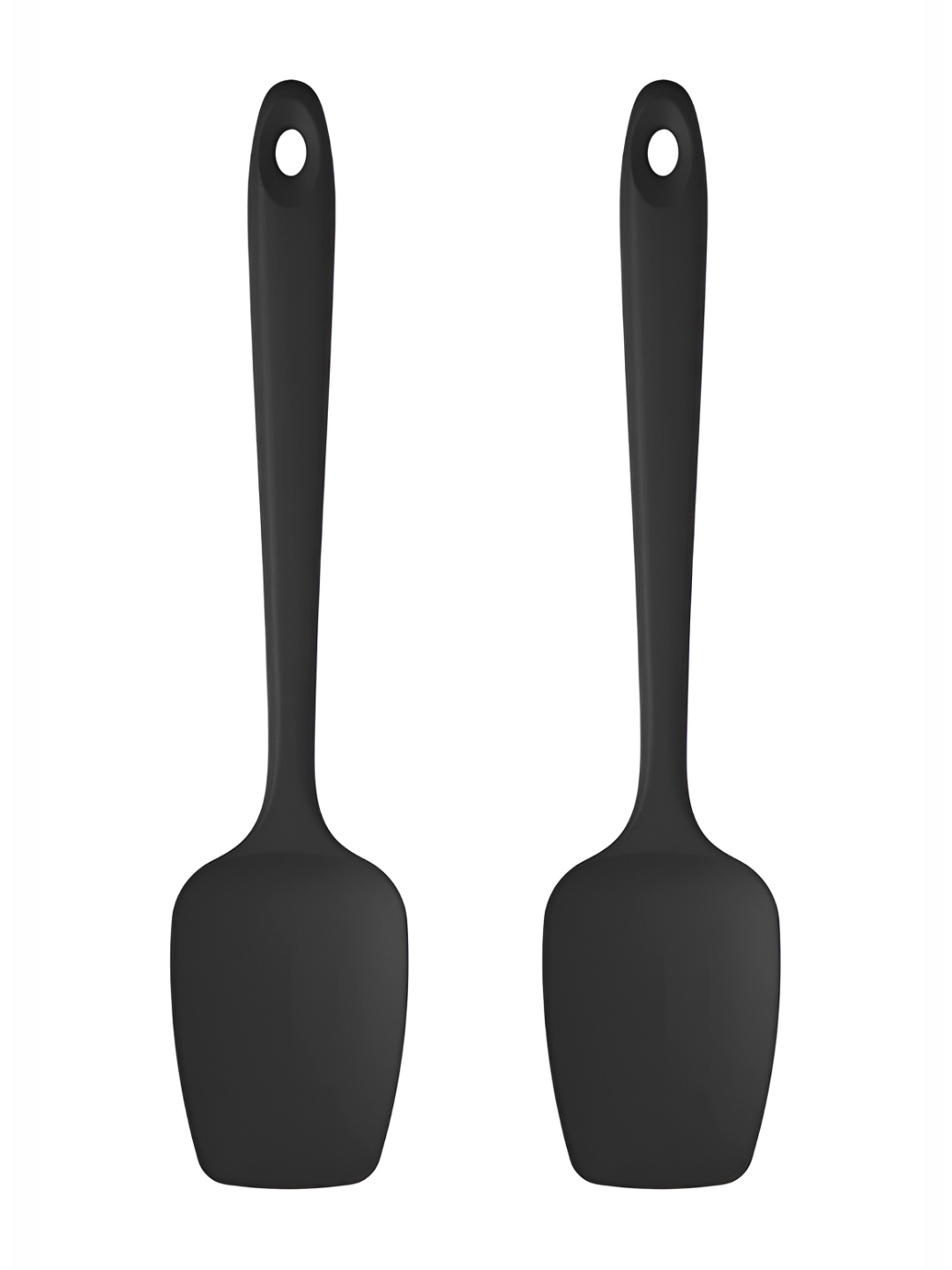 

P-Plus International 2 Pieces Black Silicone Spatulas