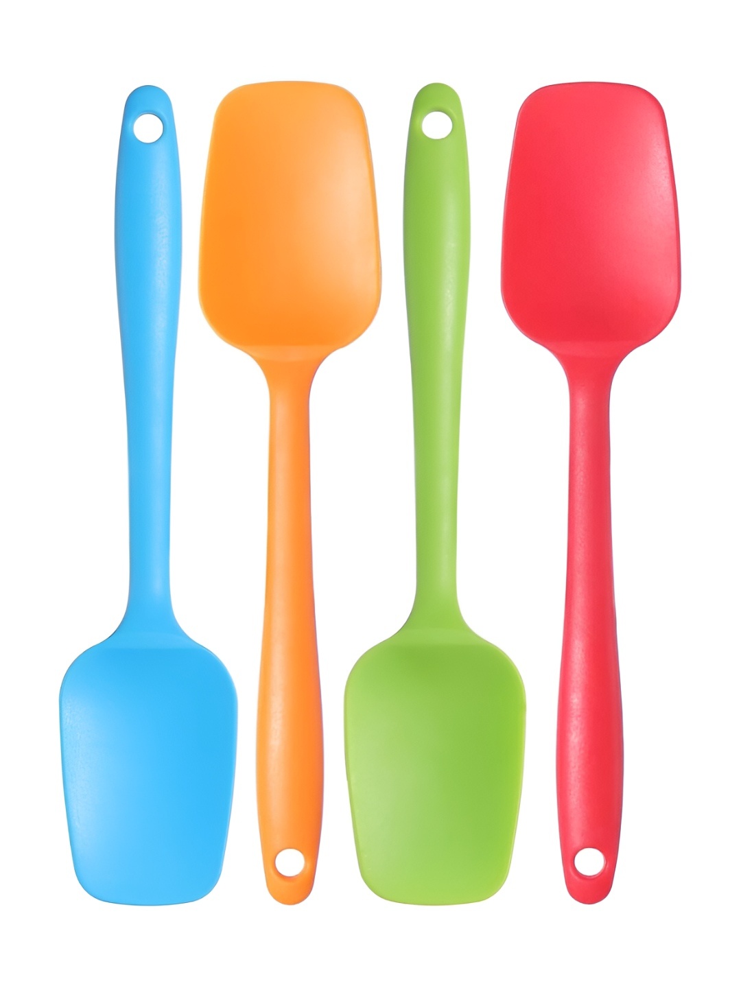 

P-Plus International 4 Pieces Blue & Green Nonstick Spatulas