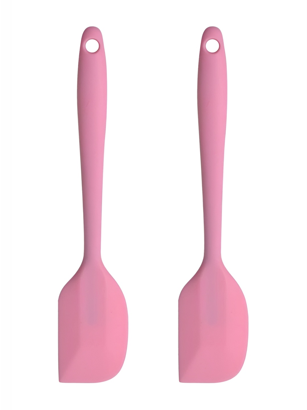 

P-Plus International Pink 2 Pcs Silicon Scraper Spatulas
