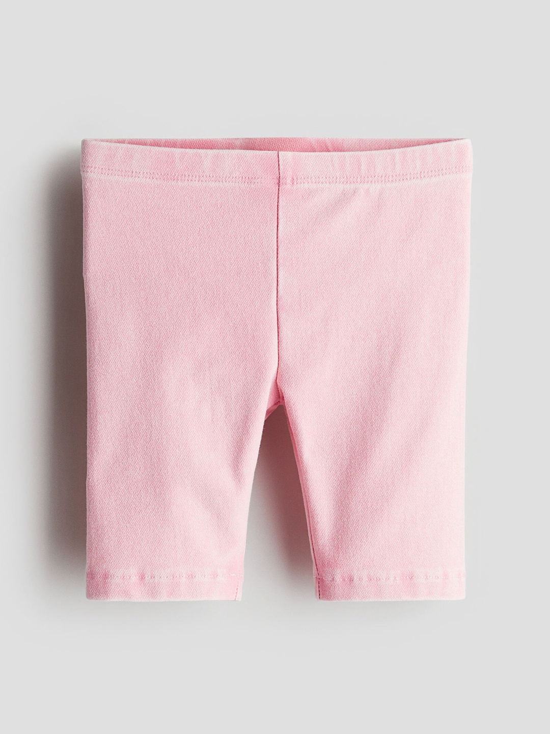 

H&M Girls Washed-Look Cycling Shorts, Pink