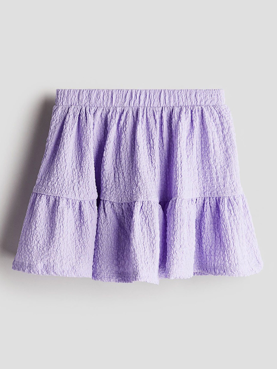 

H&M Girls Crinkled Jersey Skirt, Purple