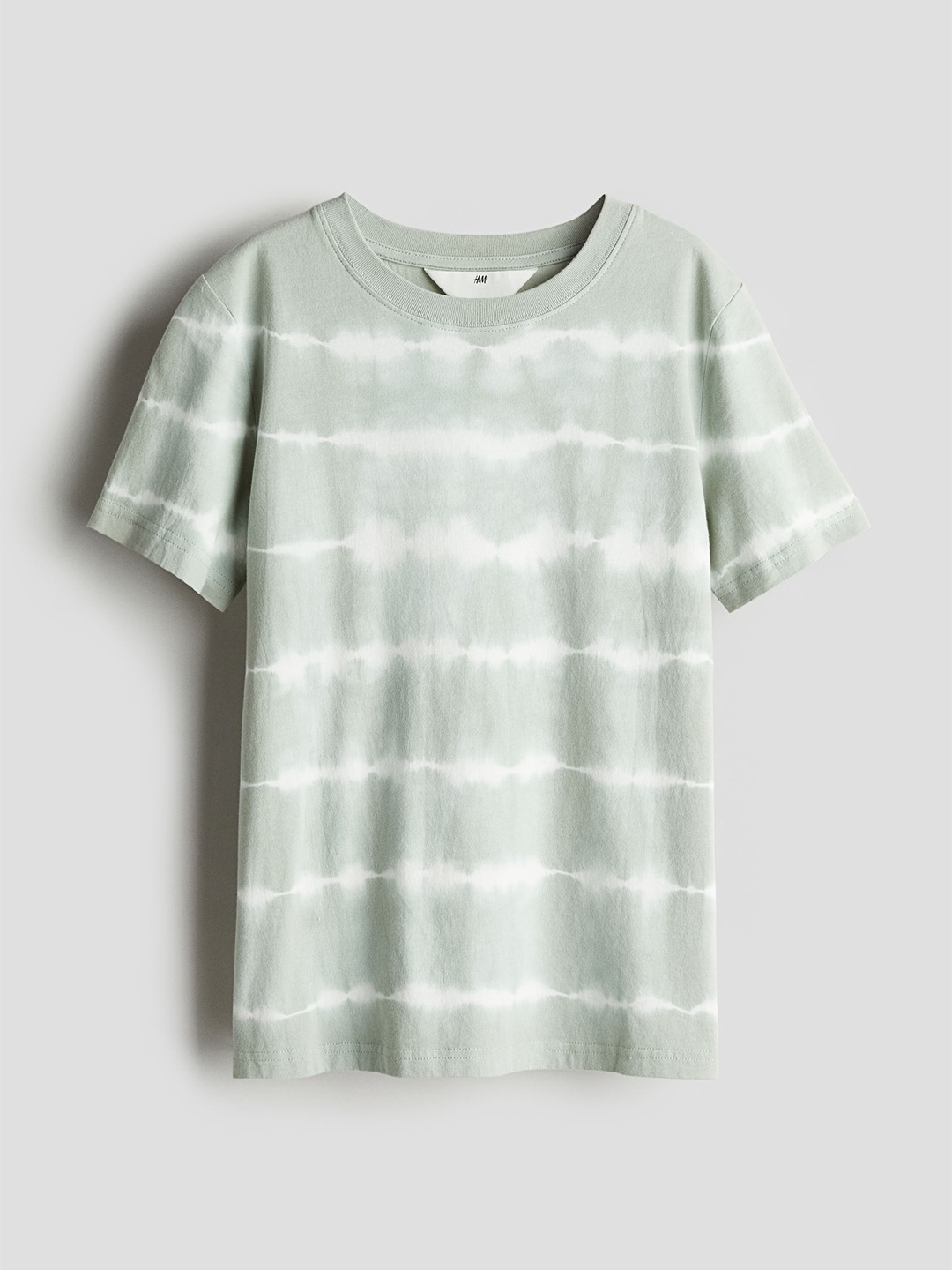 

H&M Boys Pure Cotton T-shirt, Sea green