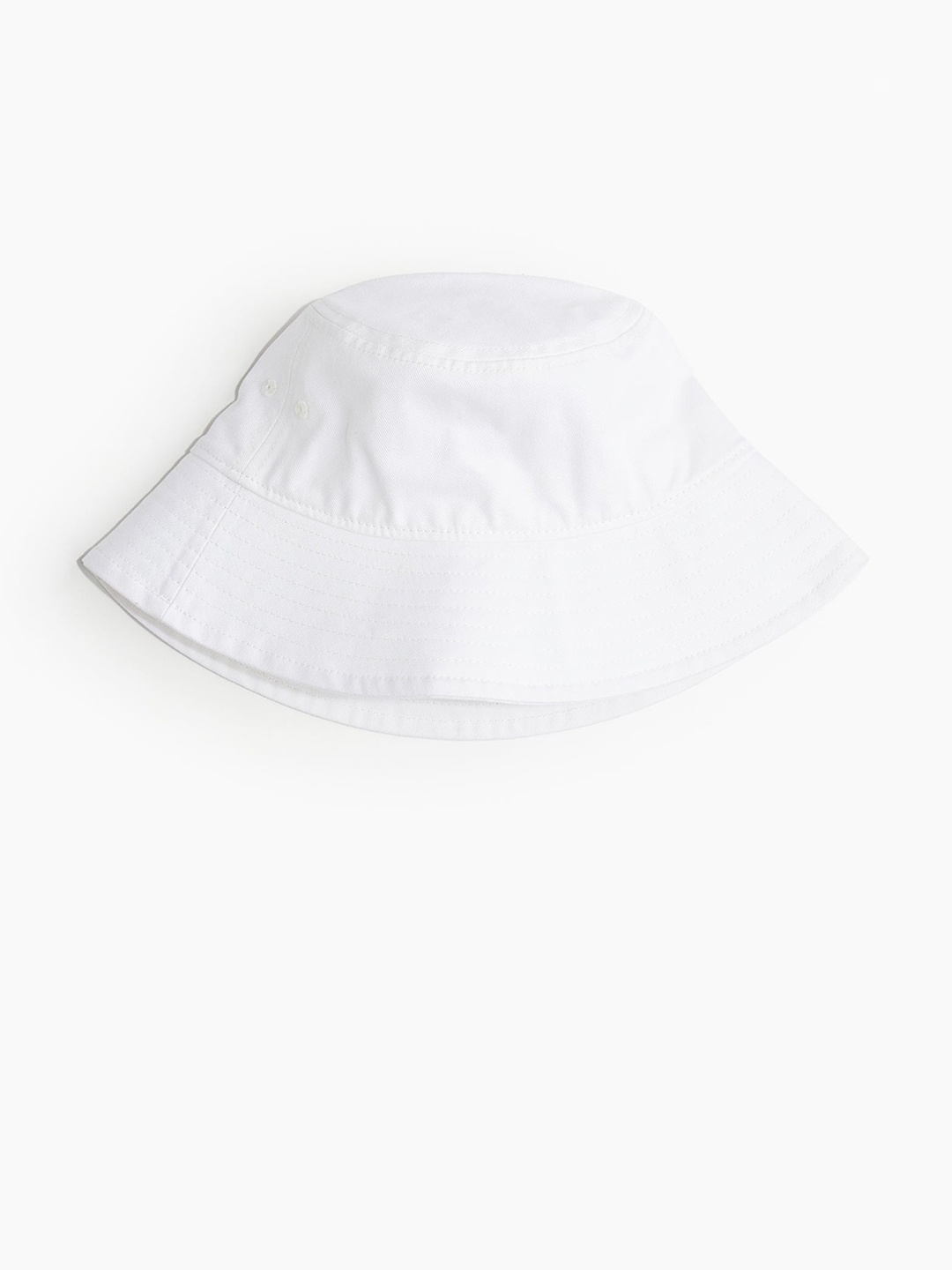 

H&M Women Cotton Bucket Hat, White