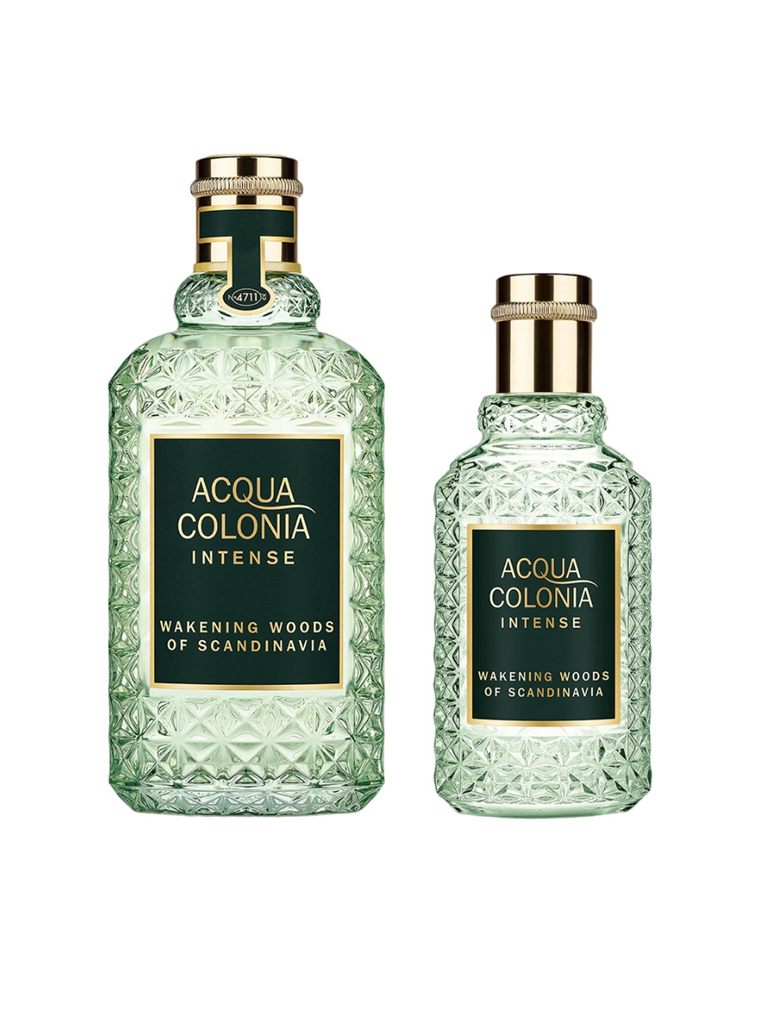 

4711 Acqua Colonia Intense Set Of 2 Wakening Woods Of Scandinavia EDC 170ml + 50ml, Transparent