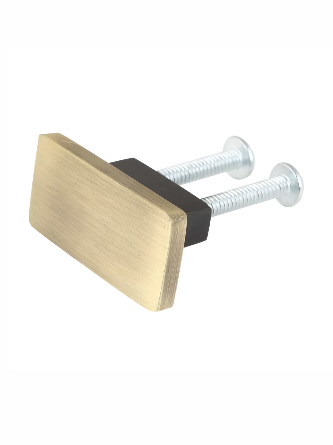 

Indianshelf Beige Antique Rectangle Stainless Steel Small Cabinet Knob