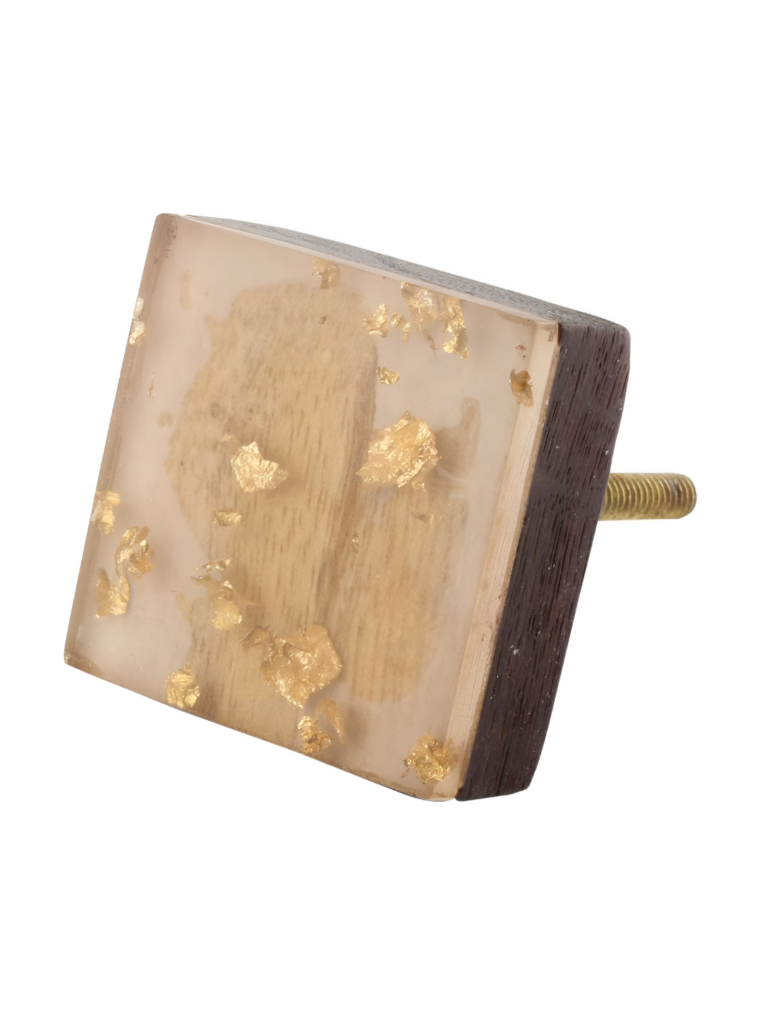 

Indianshelf Beige & Brown Square Shaped Drawer knobs