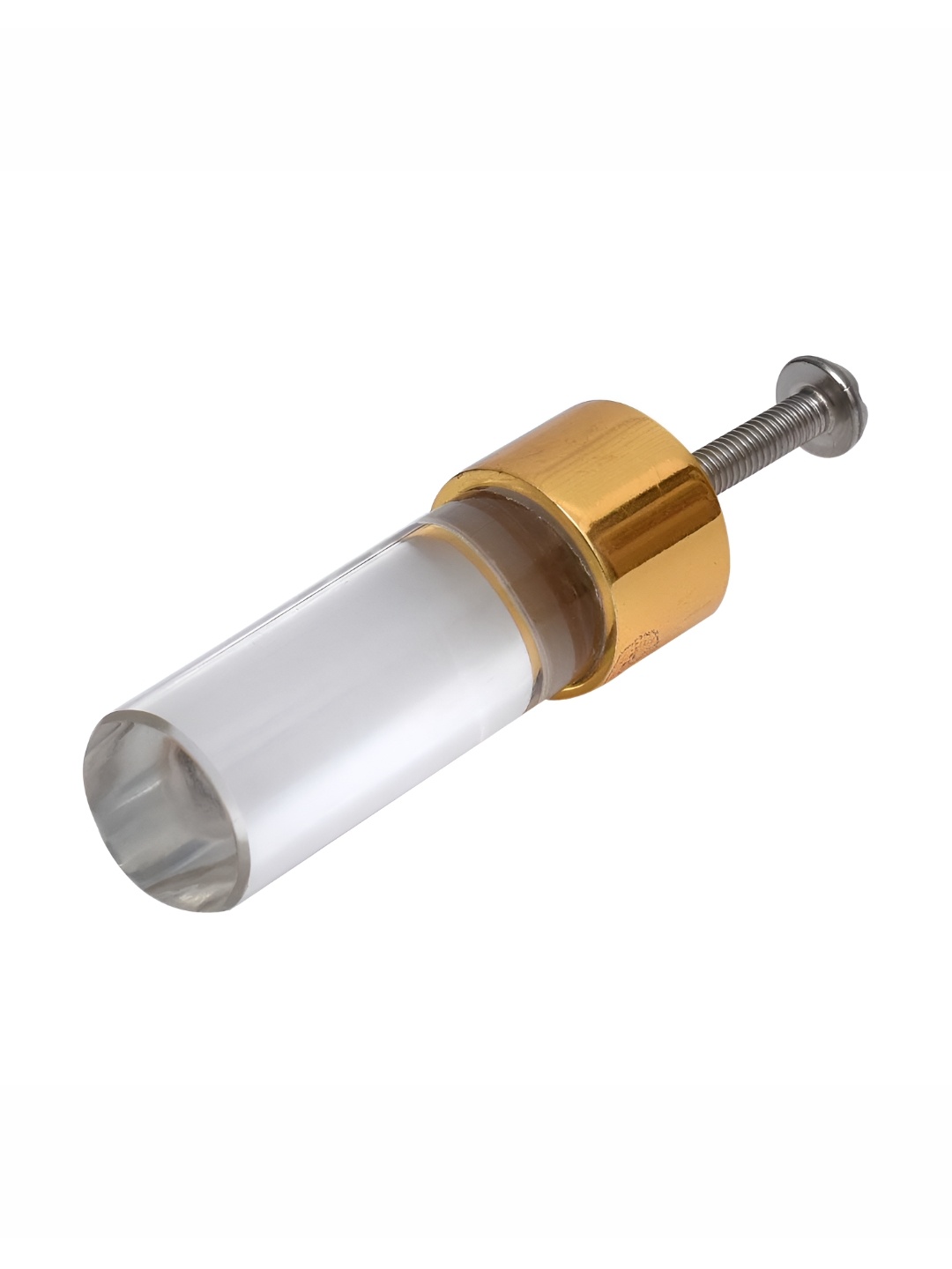 

Indianshelf Transparent & Beige Cylinder Cabinet knobs