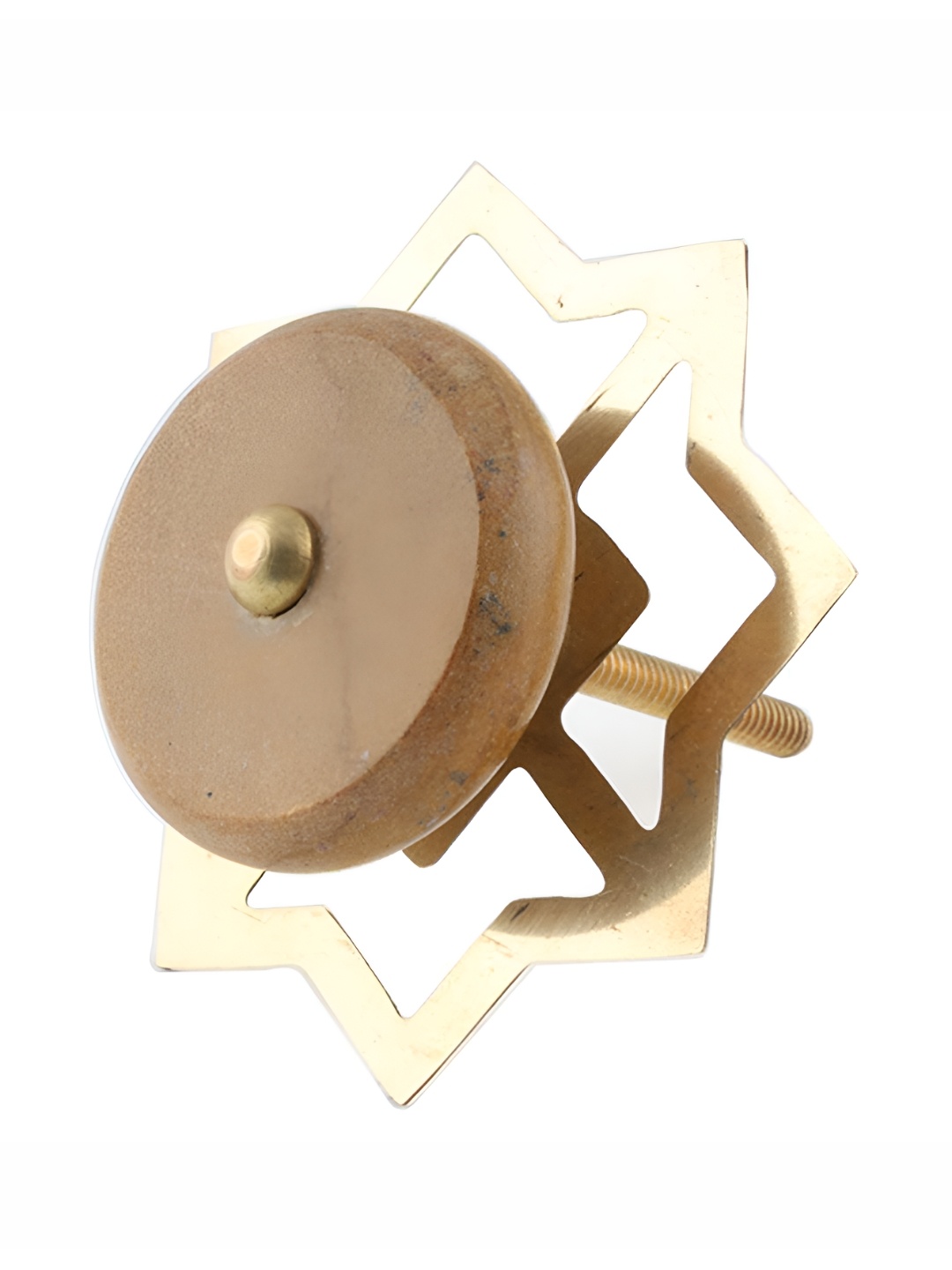 

Indianshelf Brown Marble Thick & Rust-free Cabinet Knob