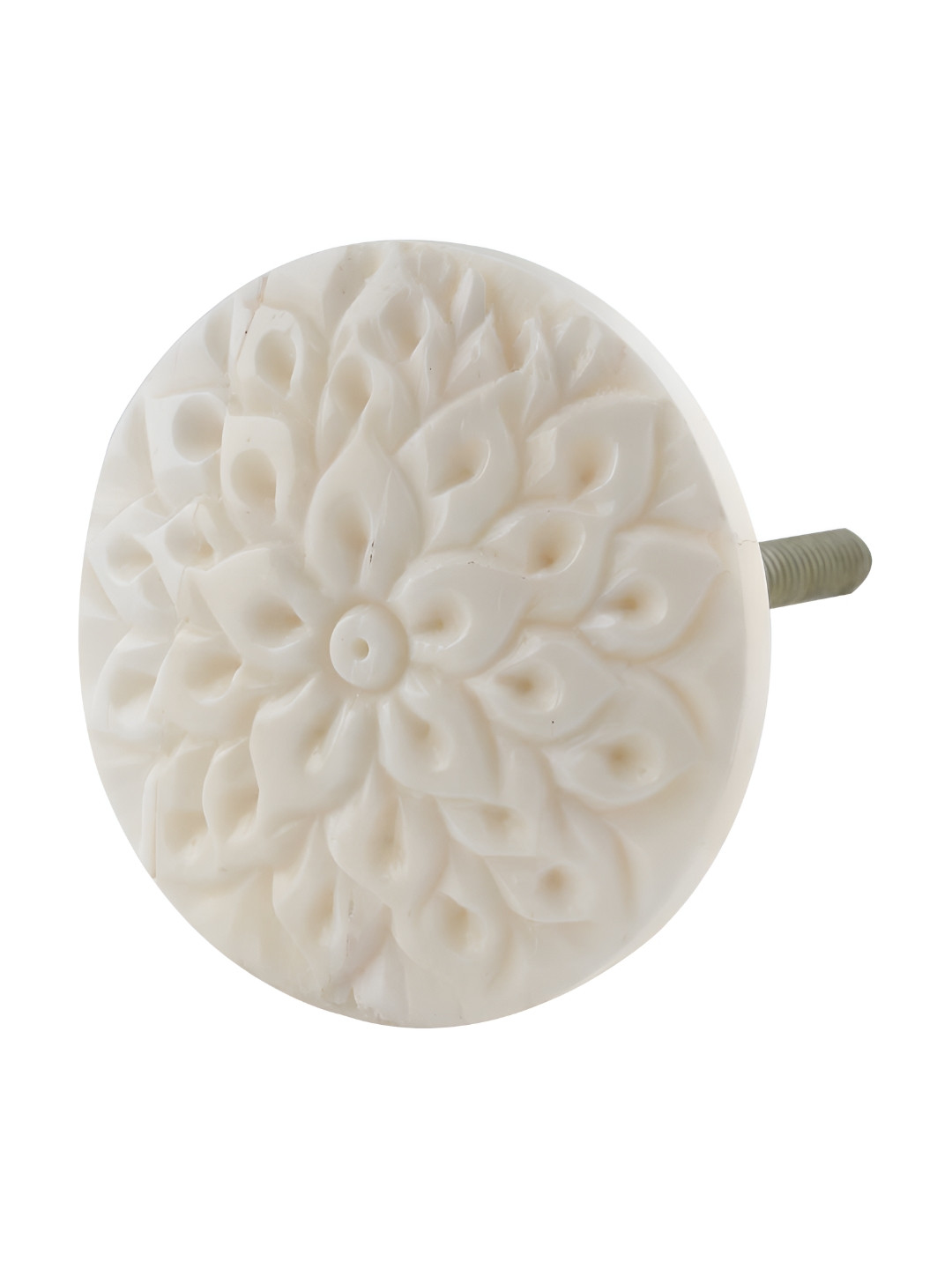 

Indianshelf Cream-colored Thick & Rust-free Wooden Cabinet Knob