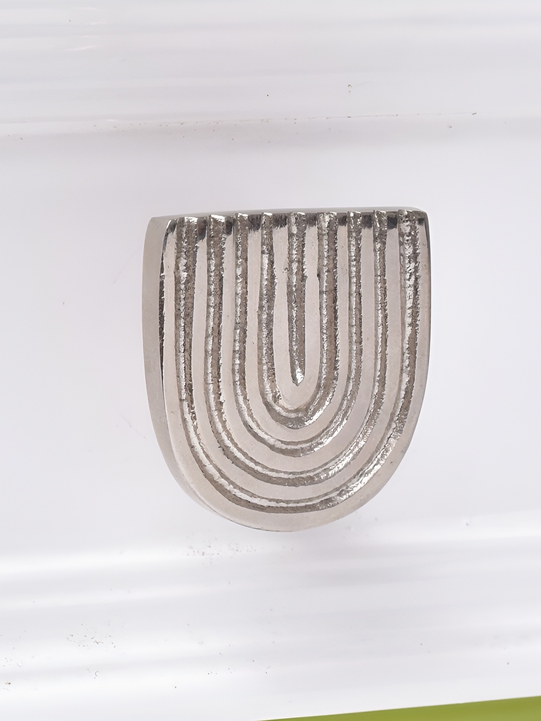 

Indianshelf Grey Semi Oval Cabinet Knobs