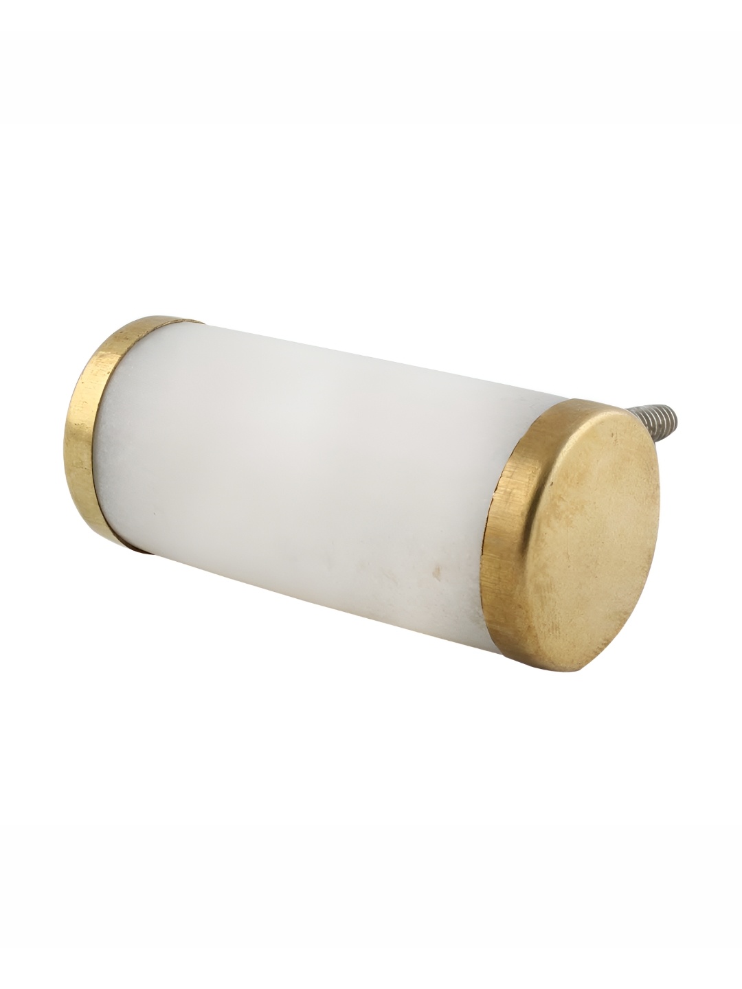 

Indianshelf White Round Stone Thick & Rust-free Cabinet Knob