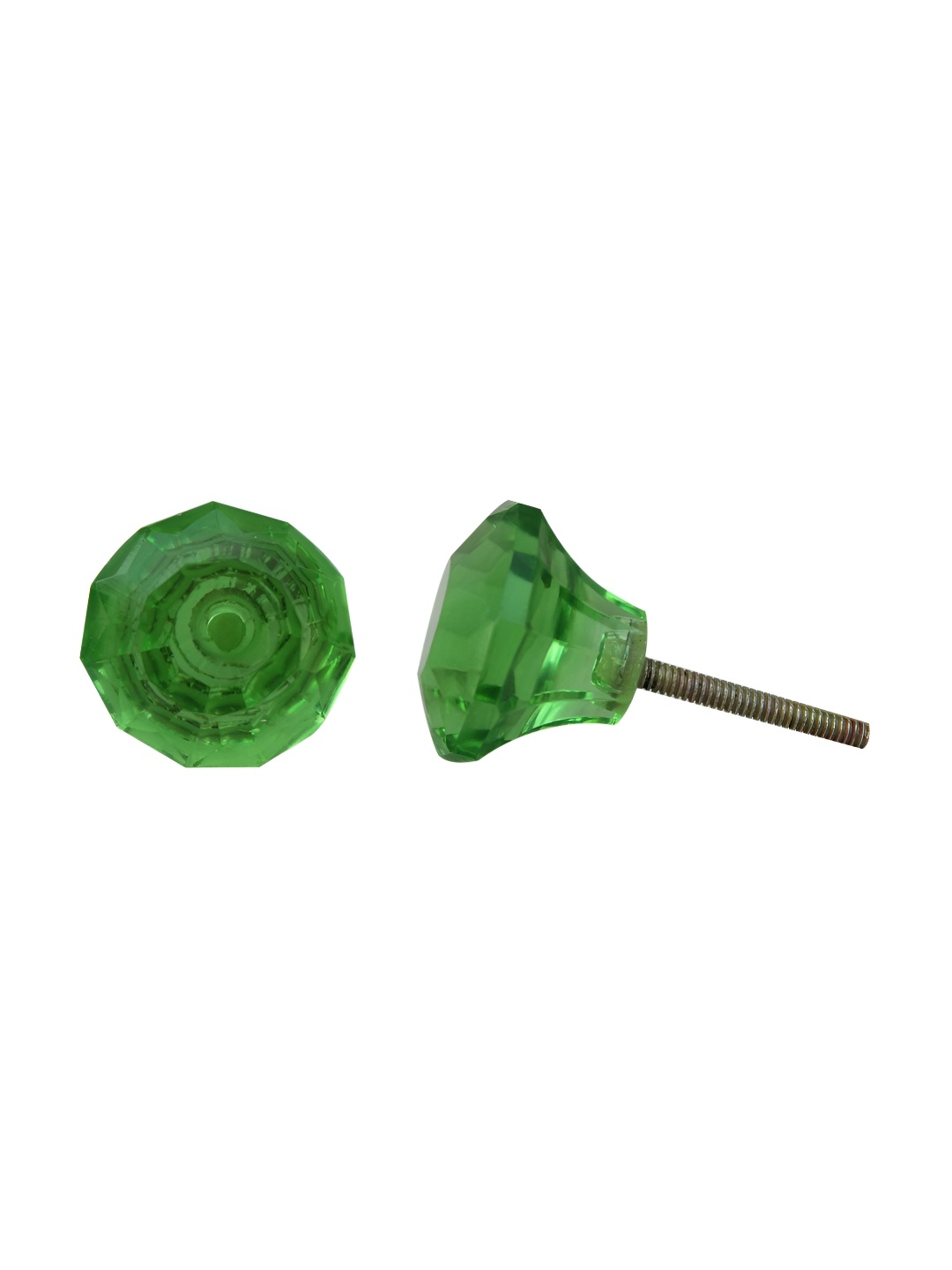 

Indianshelf Green Diamond Shaped Cabinet Knobs