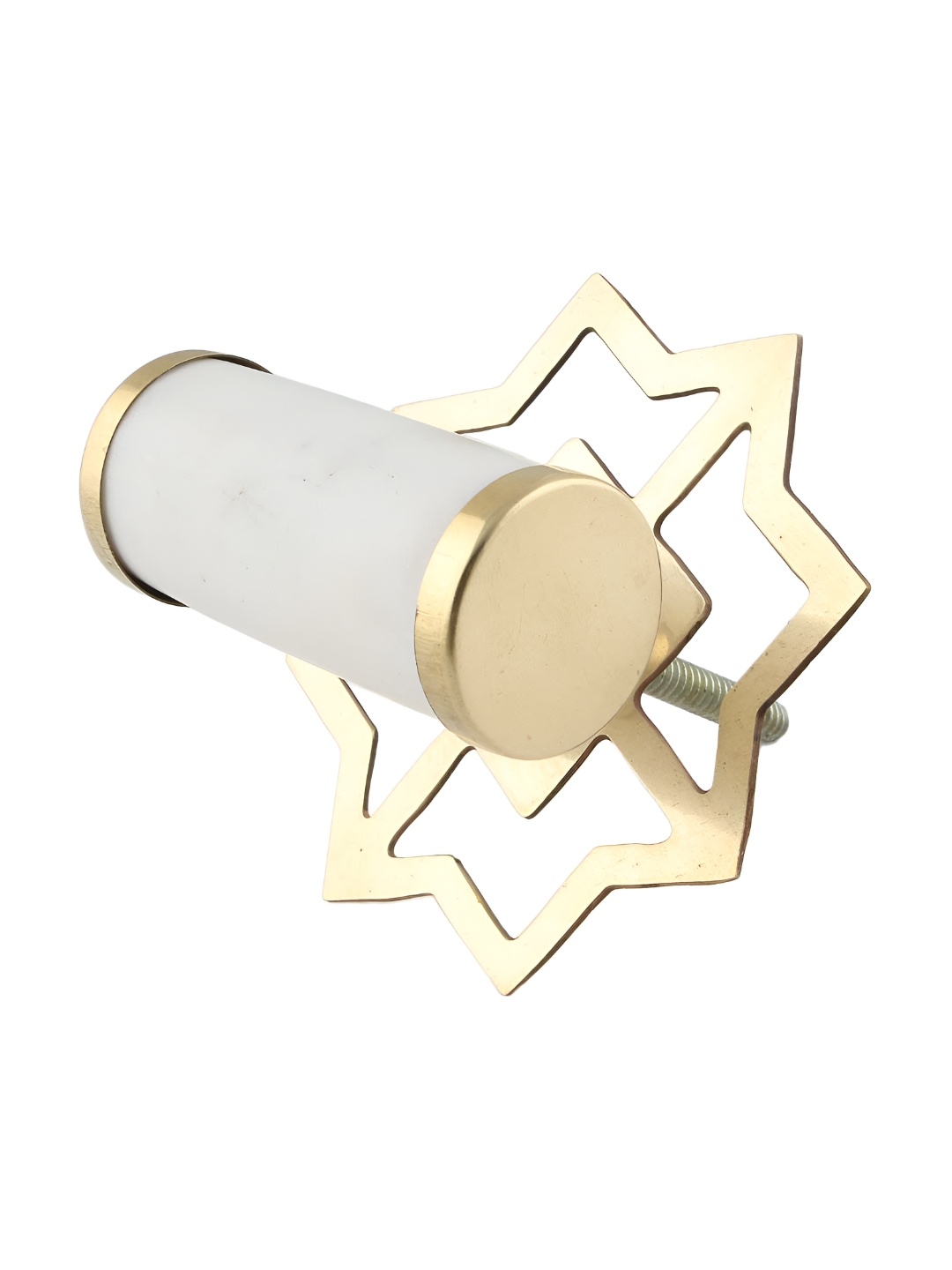 

Indianshelf White & Beige Round Shaped Cabinet Knobs