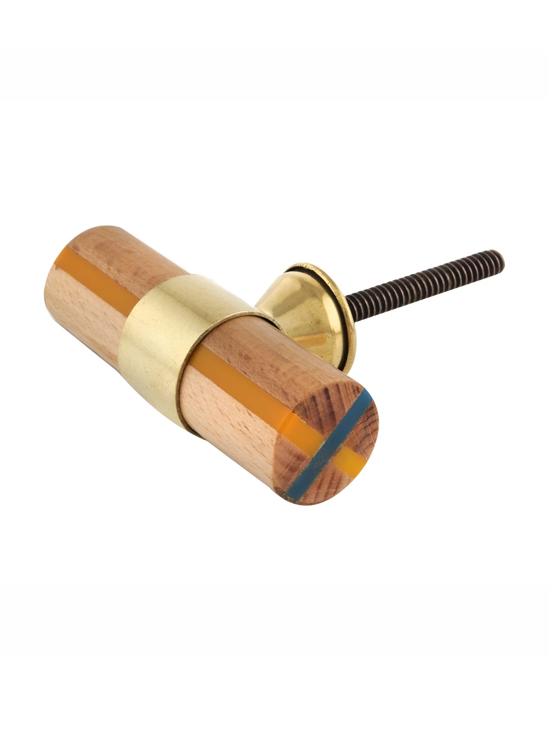 

Indianshelf Brown & Beige Tube Shaped Cabinet Knobs