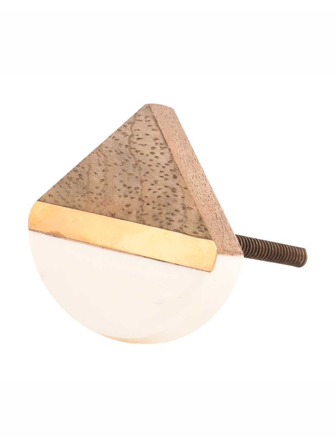 

Indianshelf Brown & Peach Coloured Drop Shaped Dresser Knob