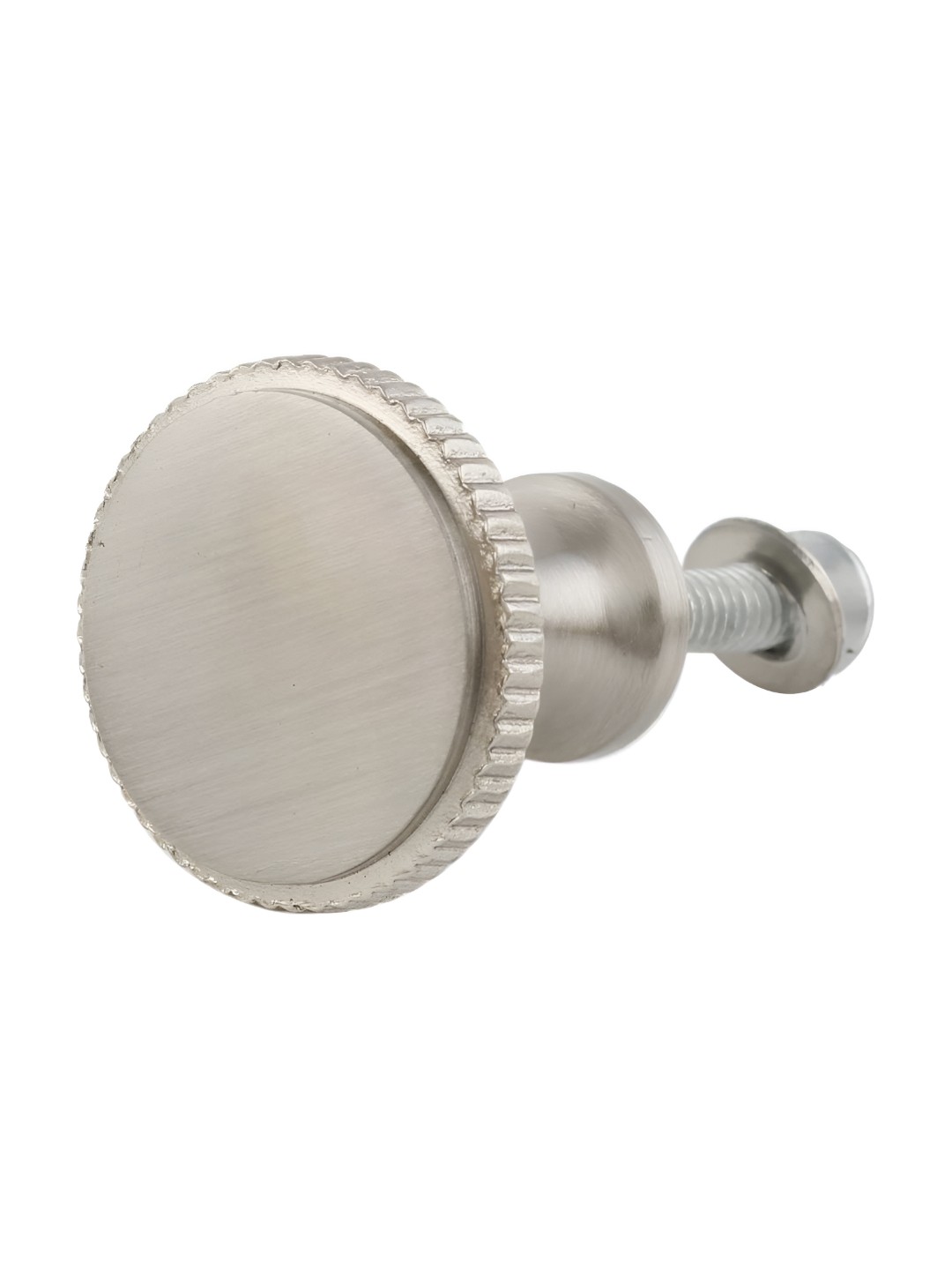 

Indianshelf Grey Nickel Finish Cabinet Knob