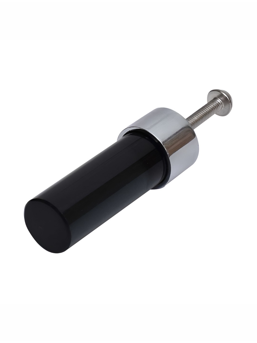 

Indianshelf Black Cylindrical Glass Cabinet Knob
