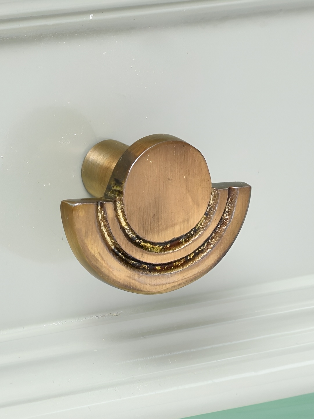 

Indianshelf Beige Semi Circled Cabinet Knob