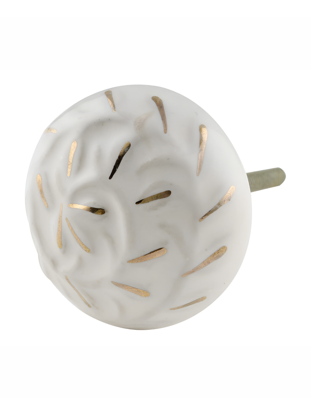 

Indianshelf Cream Coloured & Beige Floral Ceramic Cabinet Knobs