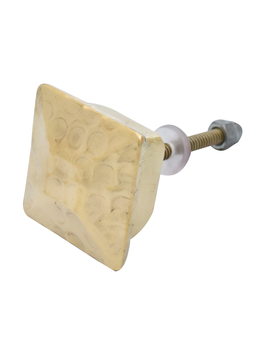 

Indianshelf Beige Brass Hammered Cabinet Knobs