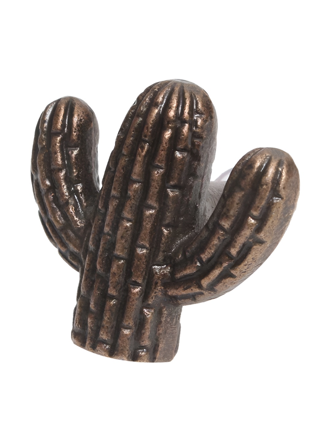 

Indianshelf Beige & Brown Cactus Shaped Iron Cabinet Knobs
