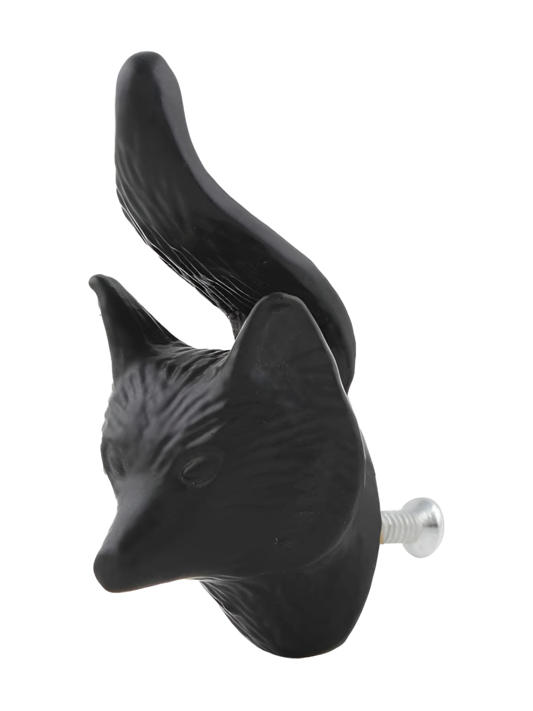 

Indianshelf Black Fox Face Cabinet Knobs