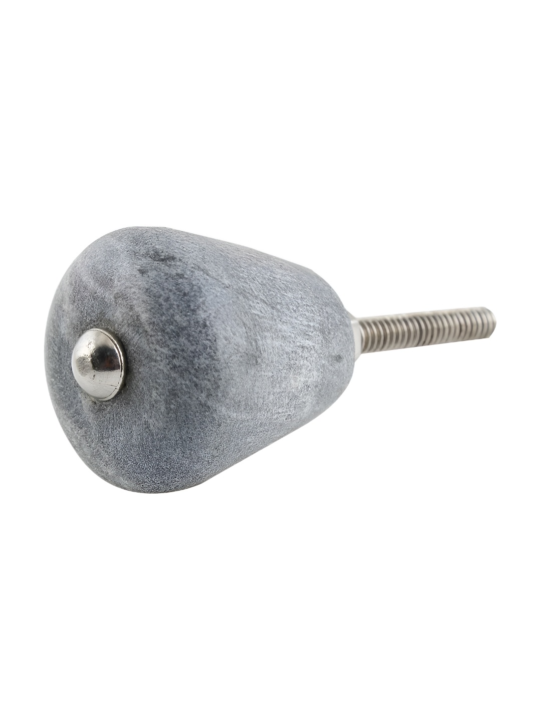 

Indianshelf Grey Round Thick & Rust-free Stone Dresser Knob