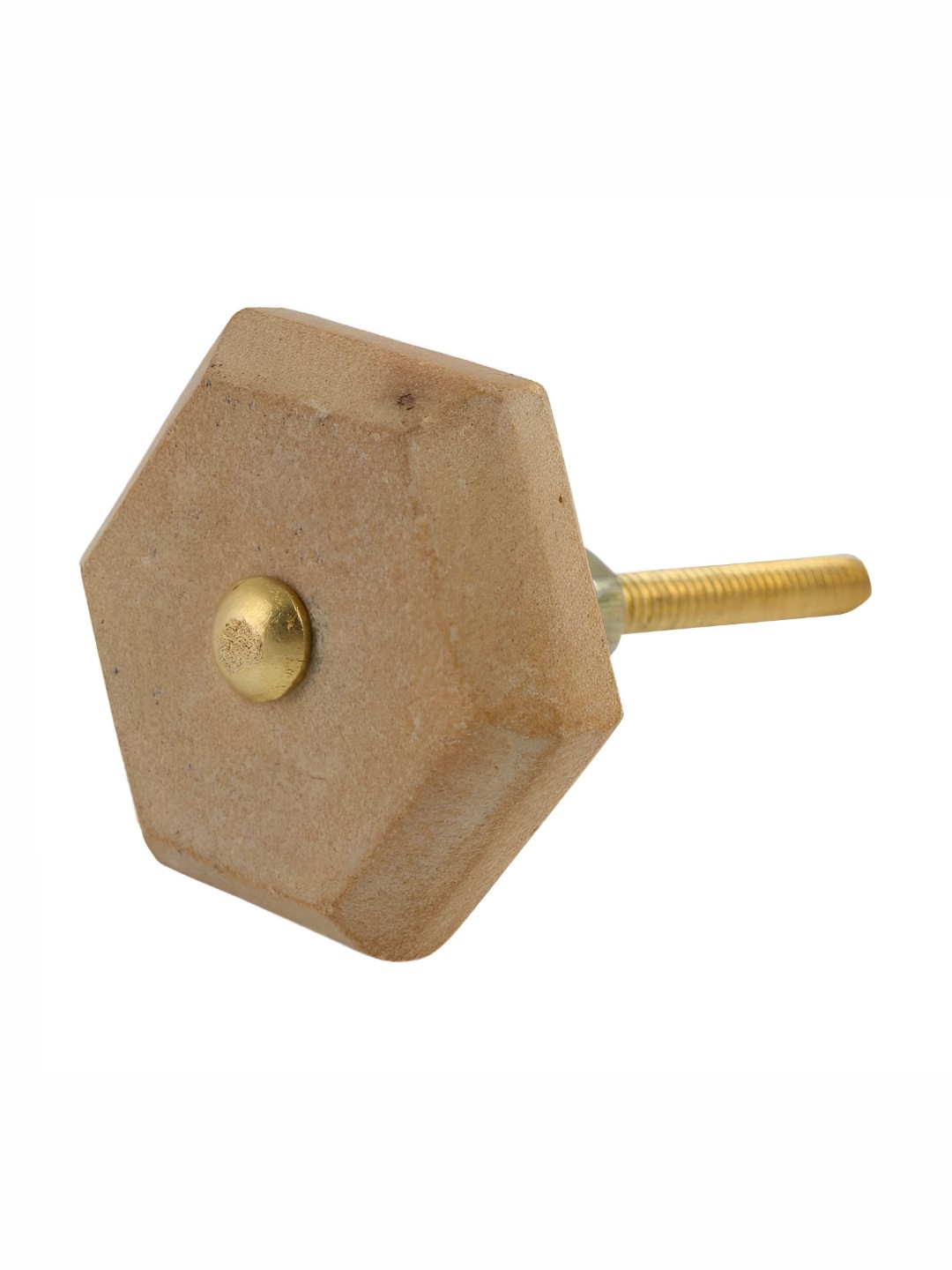 

Indianshelf Brown Hexagon Shaped Cabinet Knobs