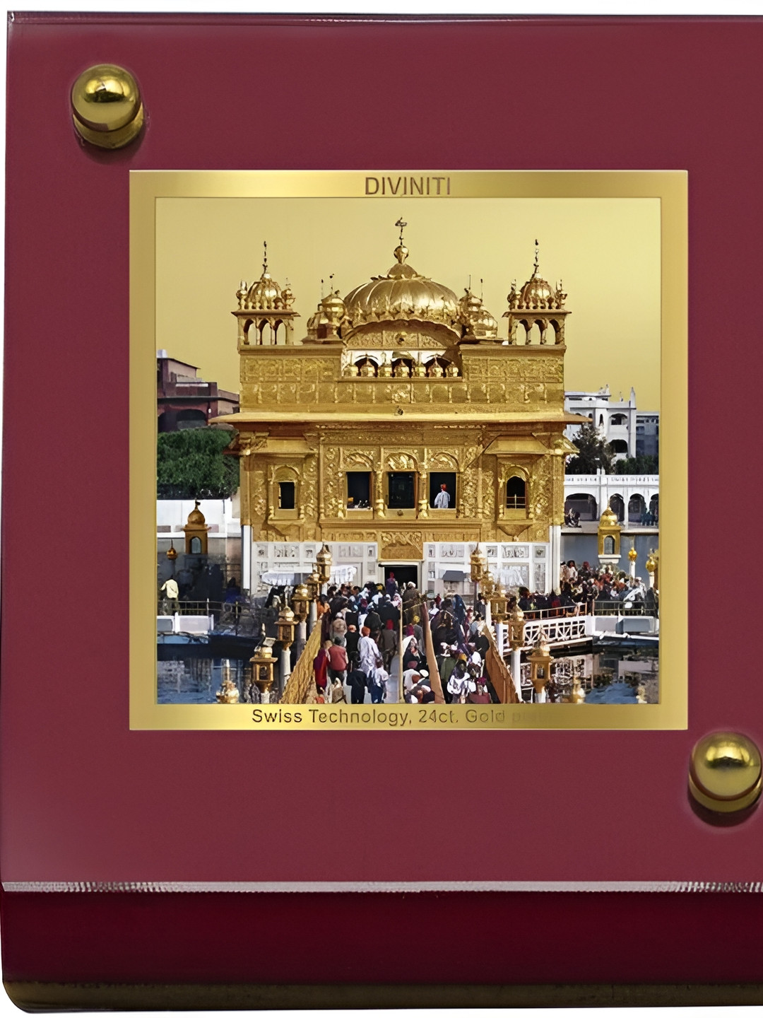 

DIVINITI Brown Metal Religious Figurine Showpiece