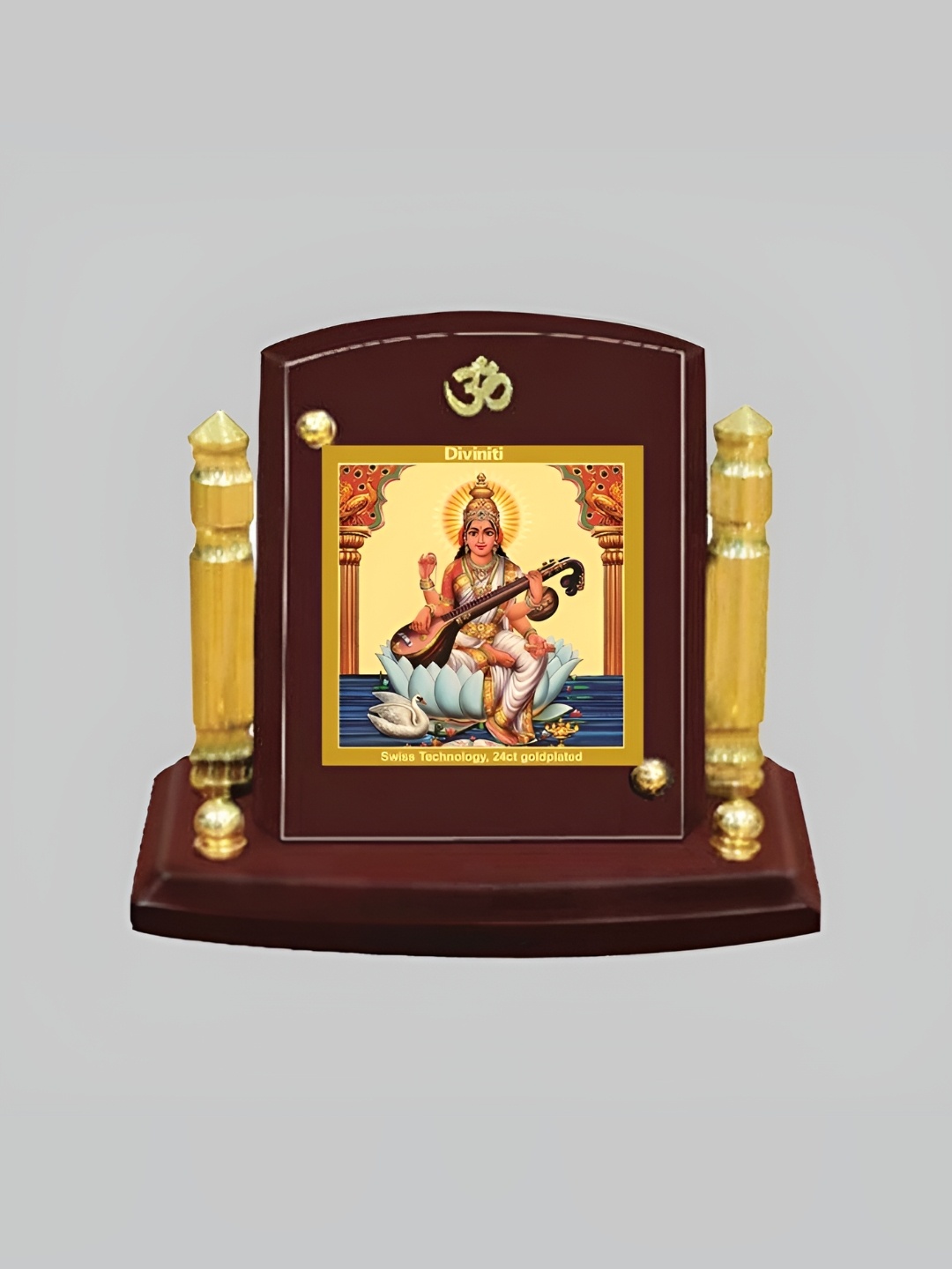 

DIVINITI Brown Wooden Religious Idol Showpiece