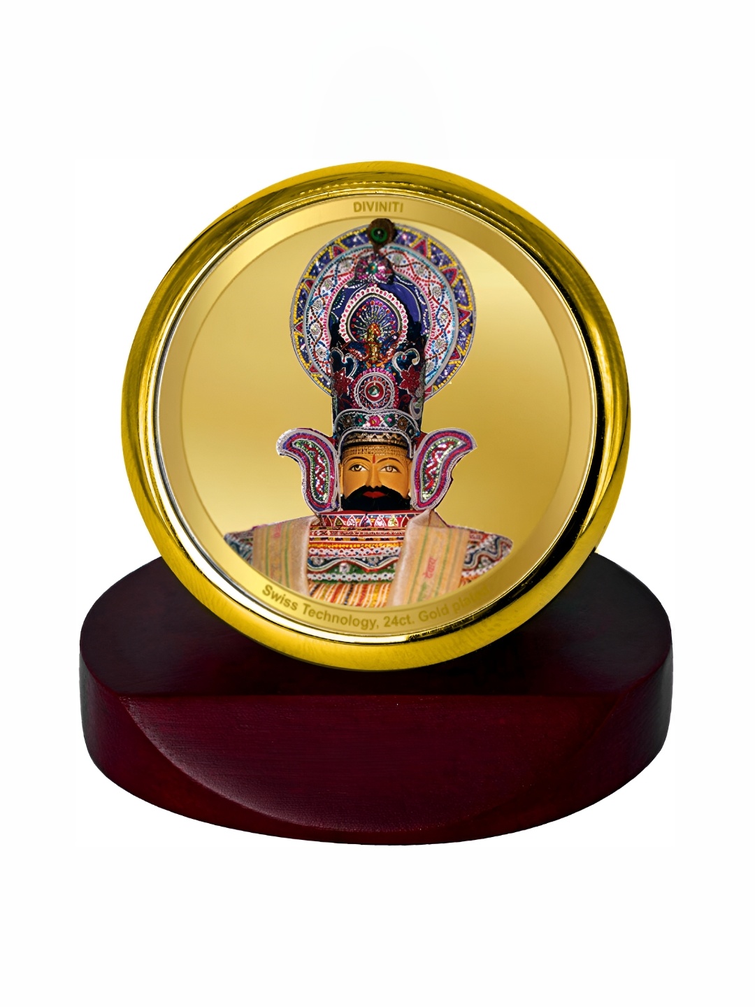 

DIVINITI Gold-Toned Religious Figurine Showpiece