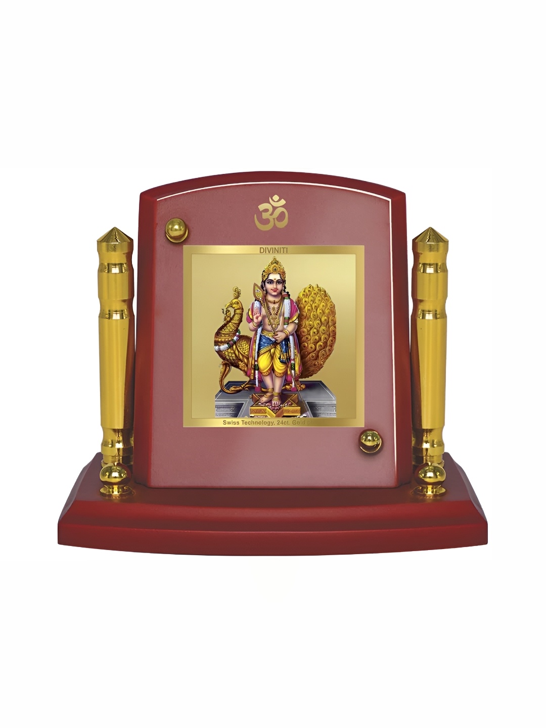 

DIVINITI Brown and GoldToned Religious Idol Showpiece