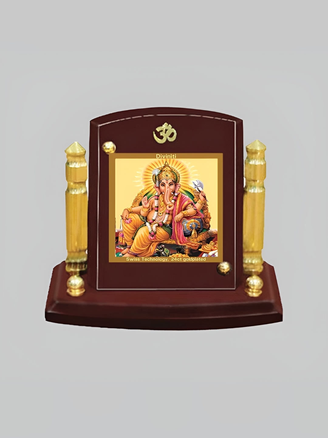 

DIVINITI Brown and GoldToned Religious Idol Showpiece
