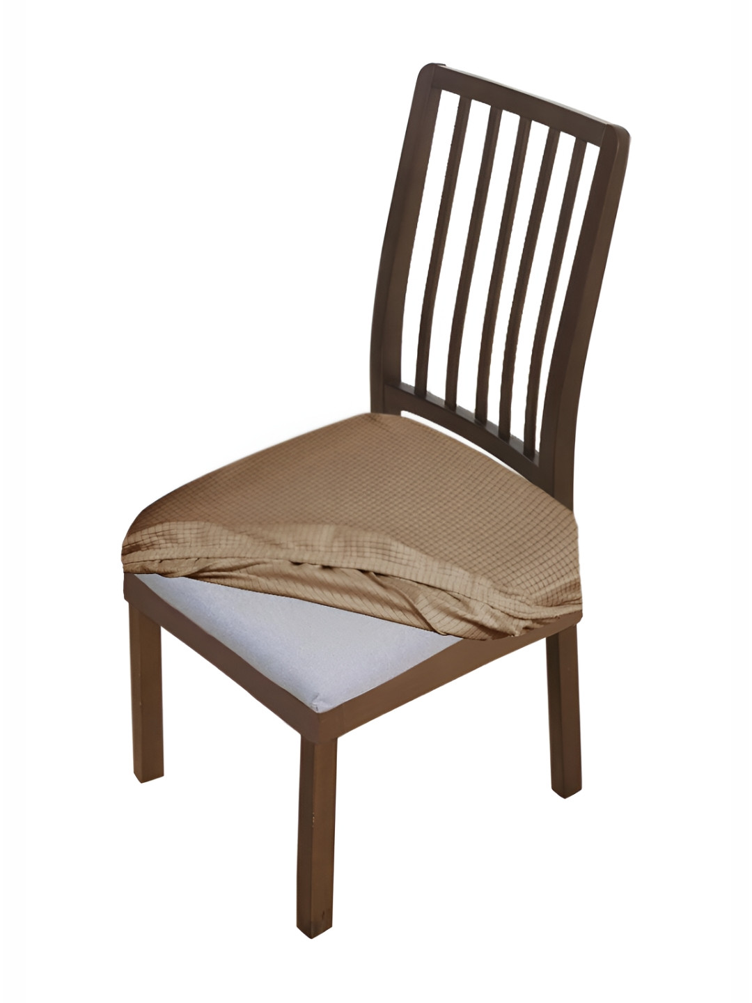 

HOKIPO Brown Comfortable Chair Seat Covers