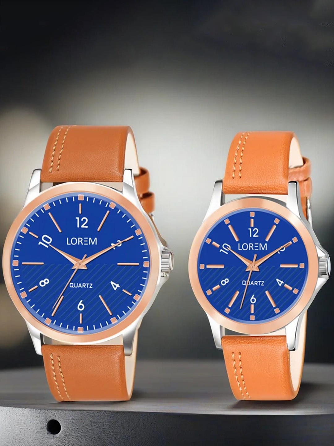 

LOREM Unisex Dial & Straps Analogue Watch LR95-LR342-A, Blue
