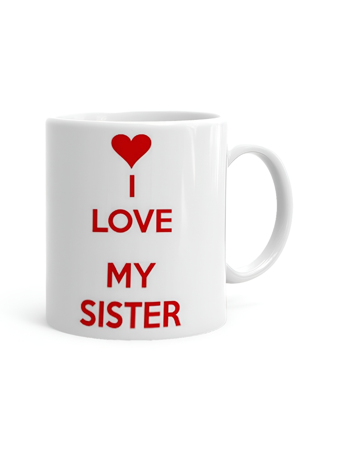 

Khakee White & Red Printed Ceramic Glossy Cups