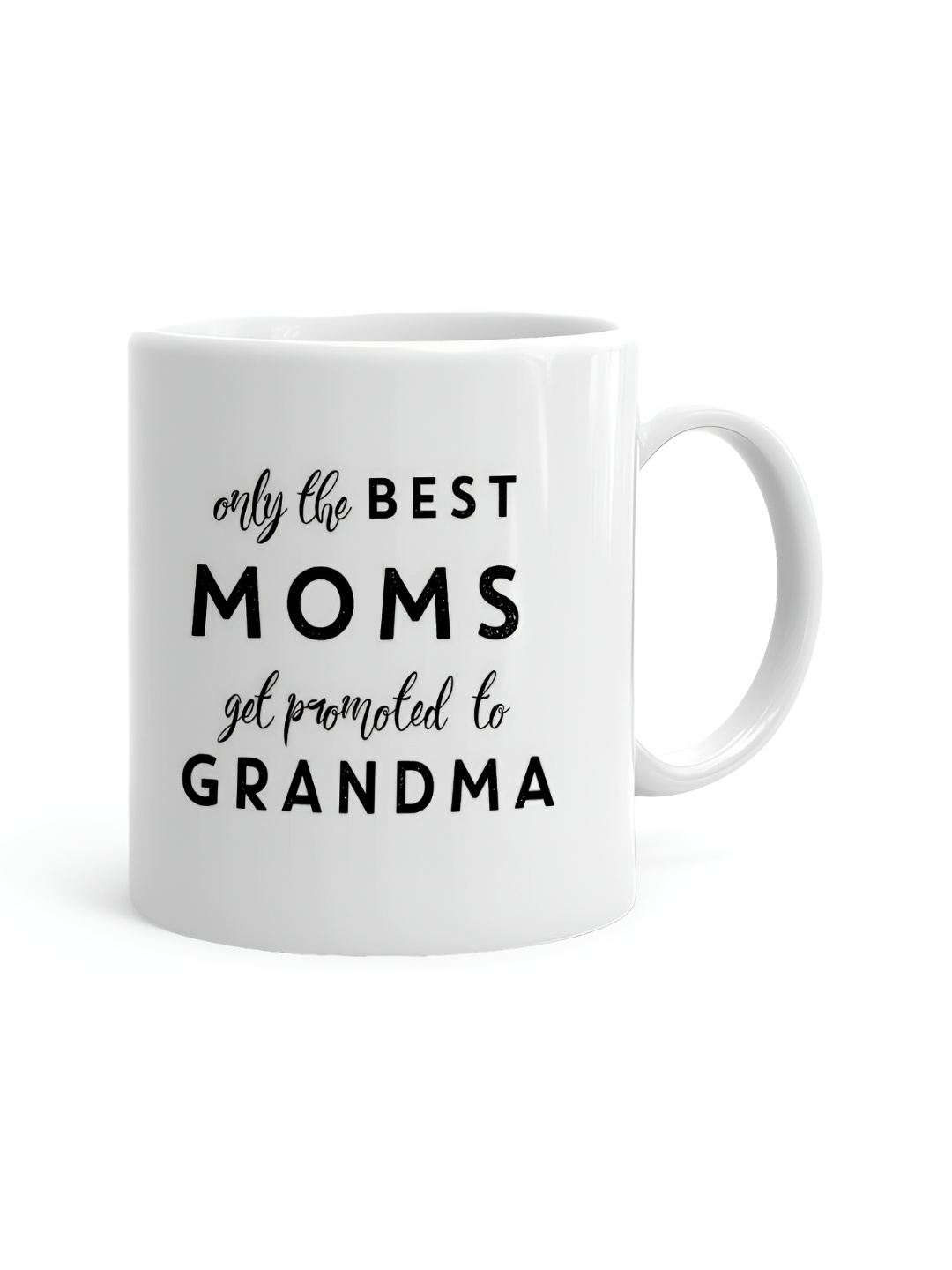 

Khakee White & Black Printed Ceramic Glossy Mug