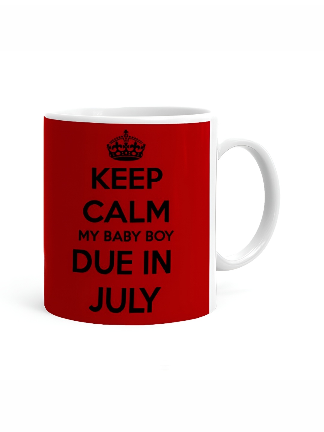 

Khakee White & Black Text or Slogans Printed Ceramic Glossy Mug