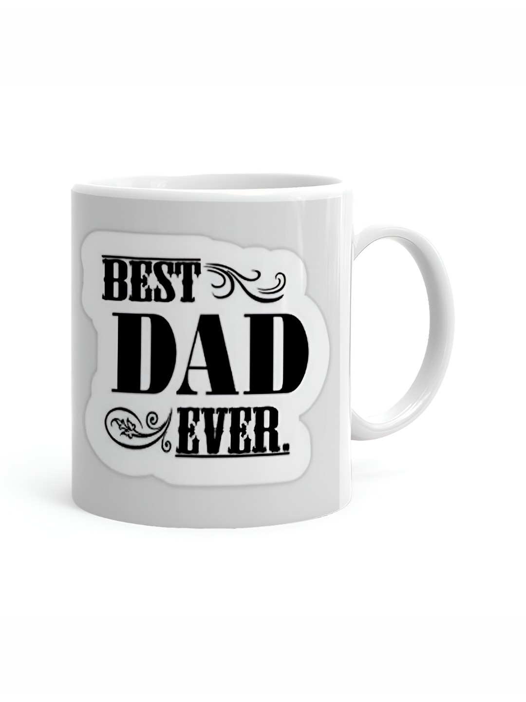 

Khakee White & Black Printed Ceramic Glossy Cups