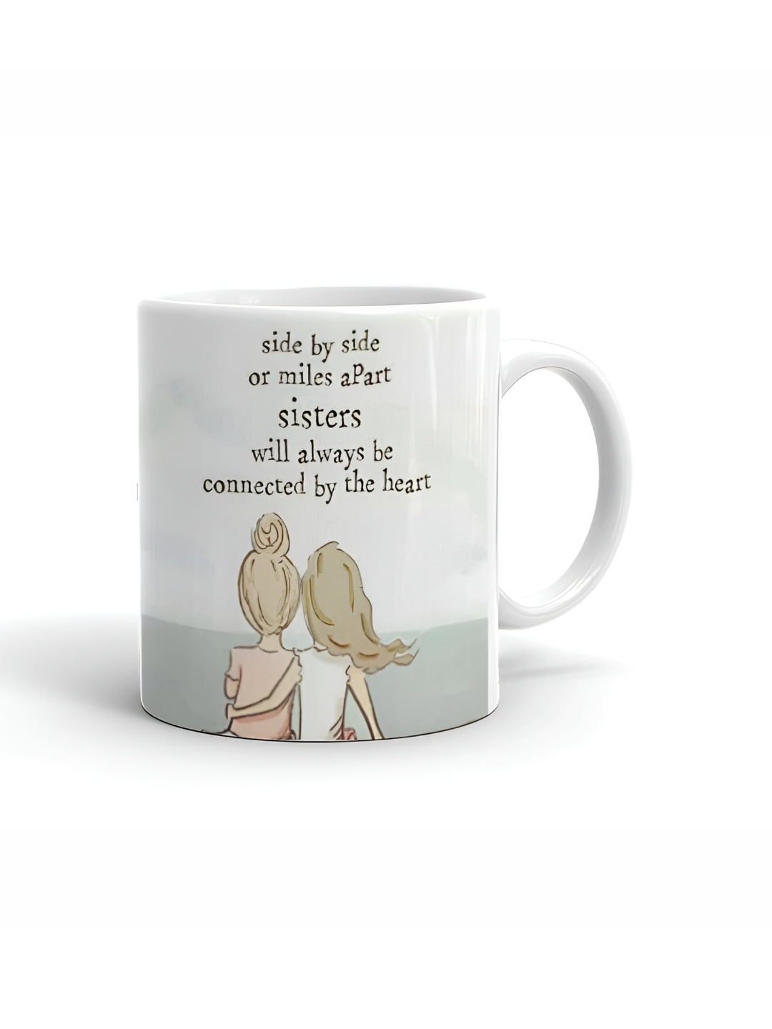 

Khakee White & Brown Text or Slogans Printed Ceramic Glossy Cups