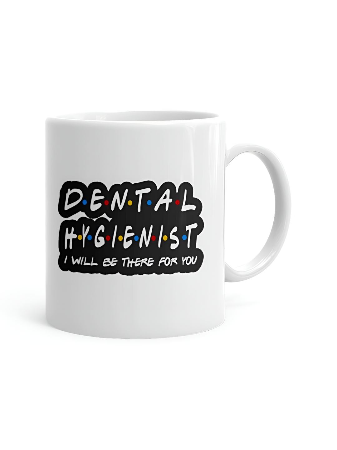 

Khakee White & Black Text or Slogans Printed Ceramic Glossy Cups