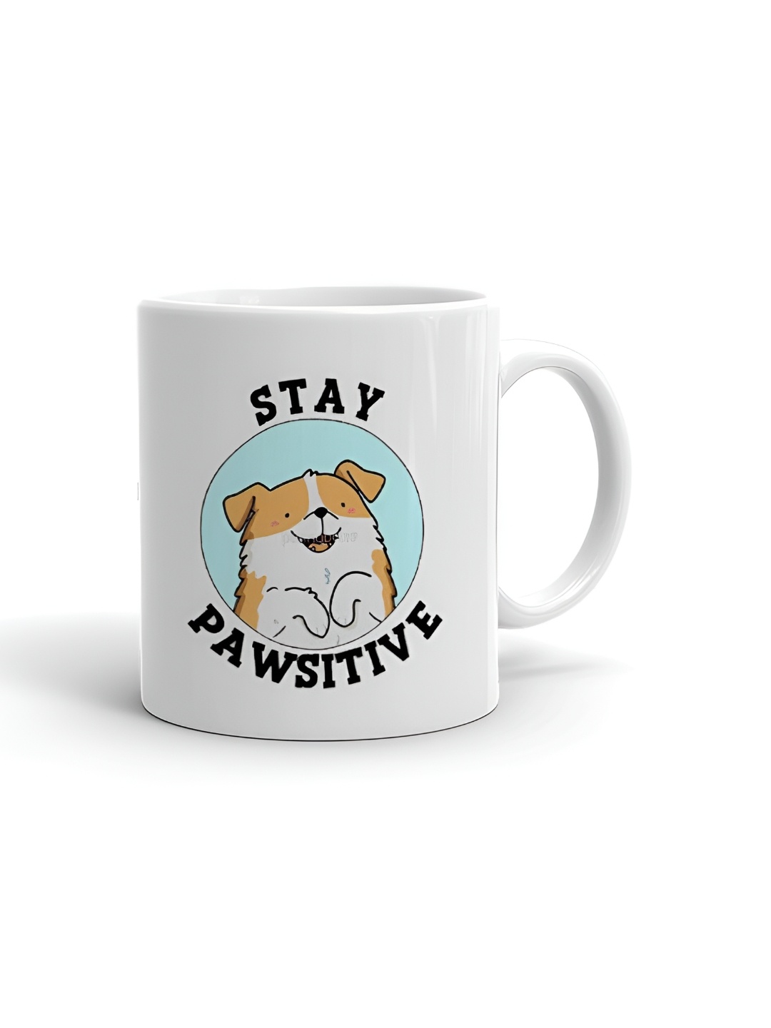 

Khakee White & Black Printed Ceramic Glossy Mugs