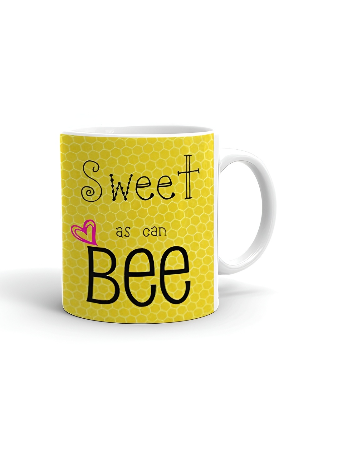 

Khakee White & Black Text or Slogans Printed Ceramic Glossy Mugs