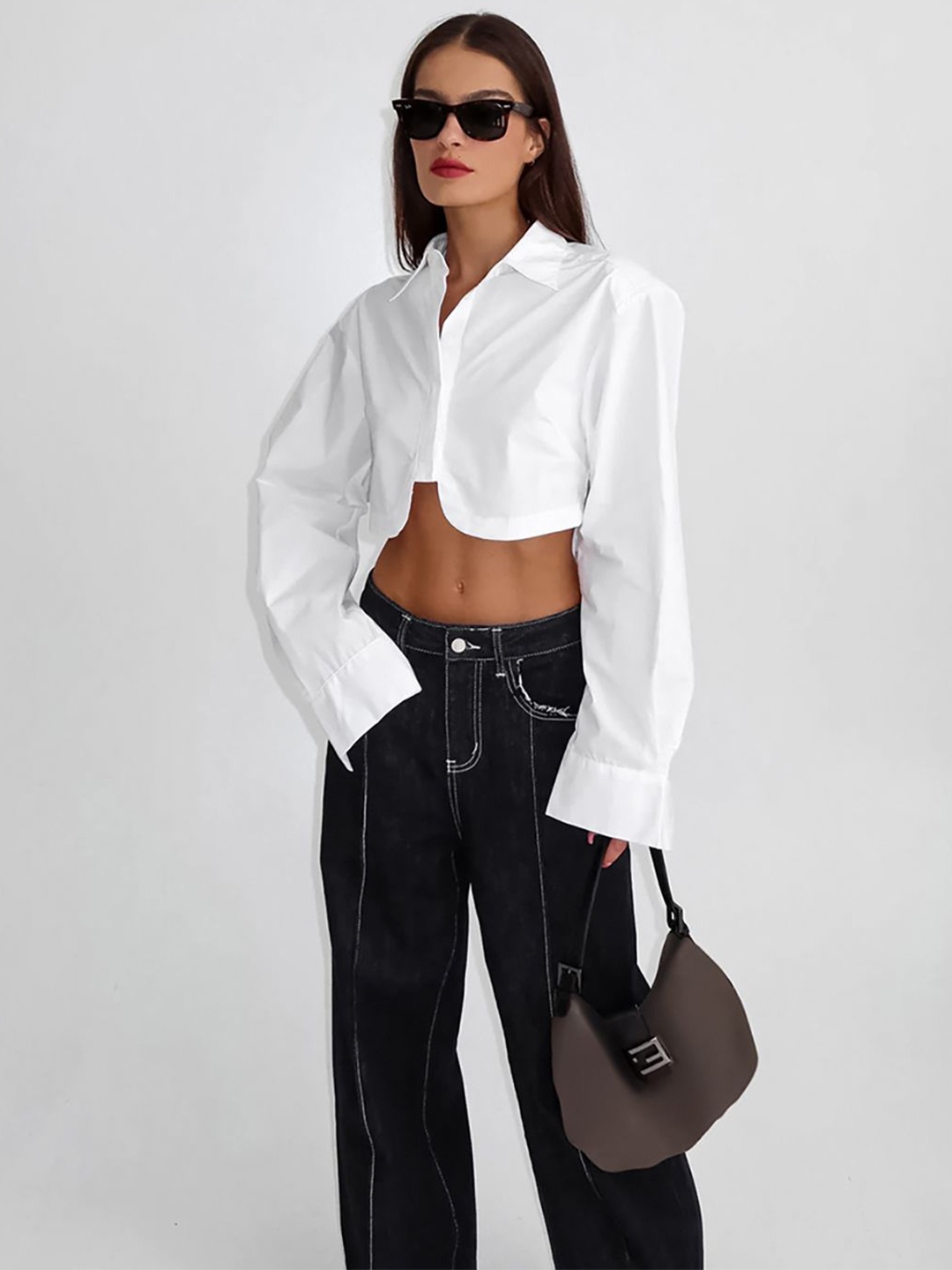 

JC Mode Opaque Casual Shirt, White