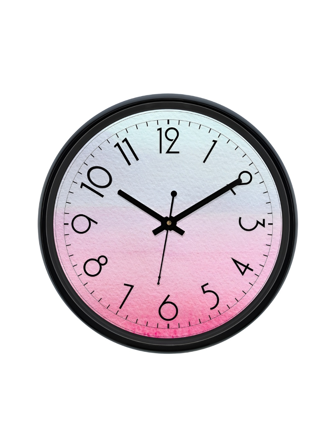 

Aura Grey & Pink Textured Round Analogue Wall Clock