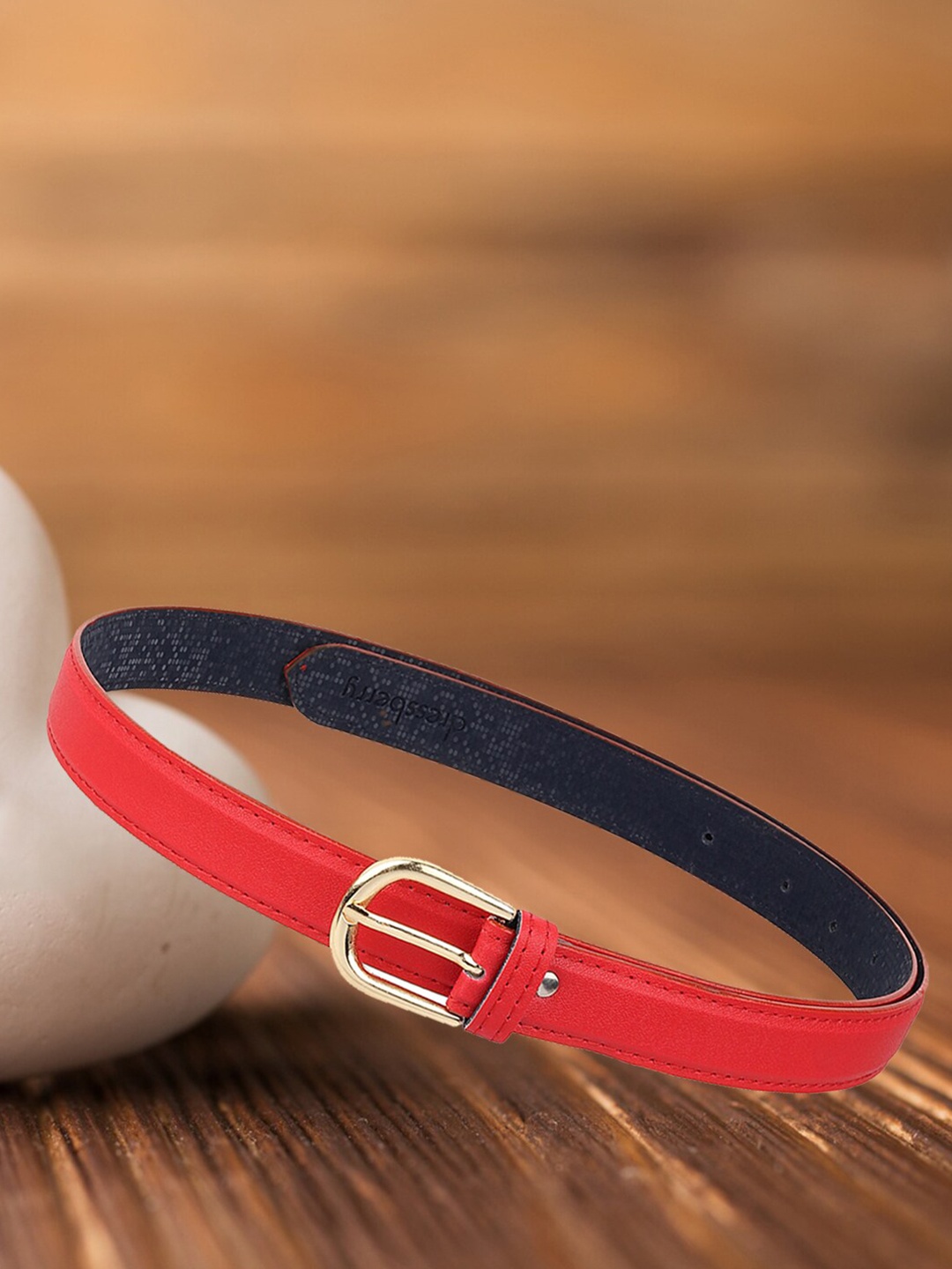 

Swiss Design Women Belt, Red