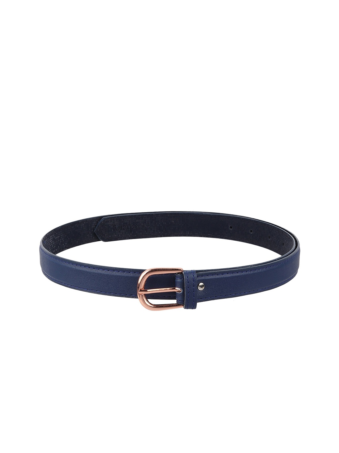 

Swiss Design Women Stylish Slim Belt, Blue