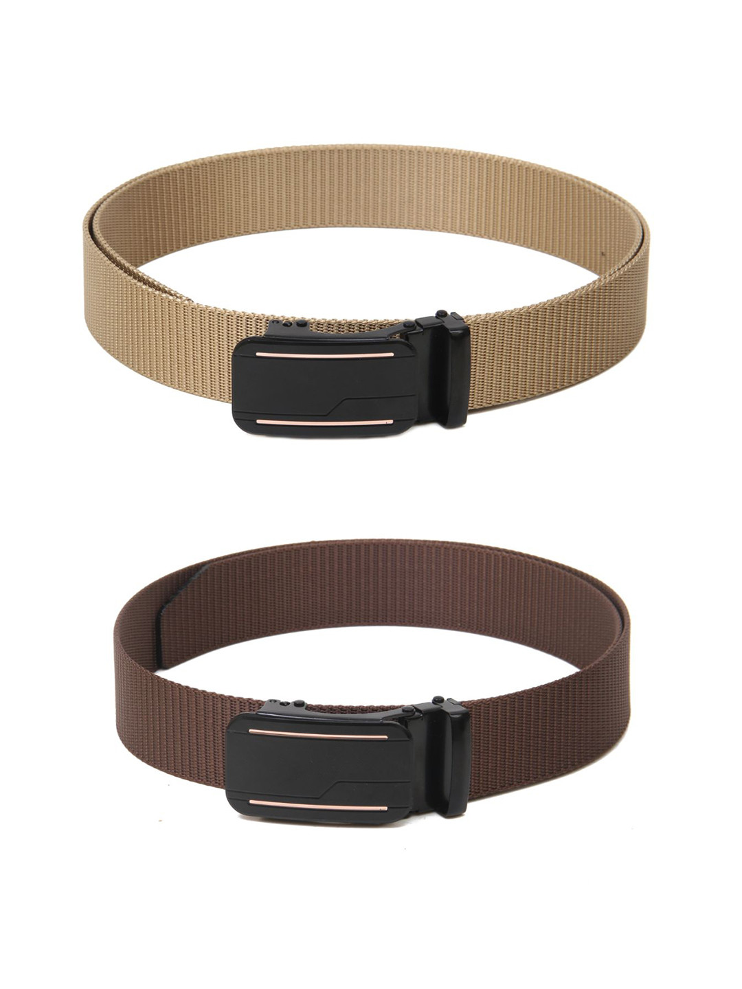 

Calvadoss Women Set Of 2 Belt, Beige