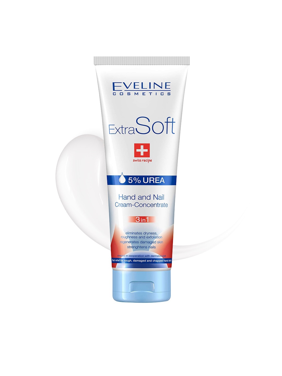 

Eveline Cosmetics Extra Soft Hand & Nail Cream - 100ml, White